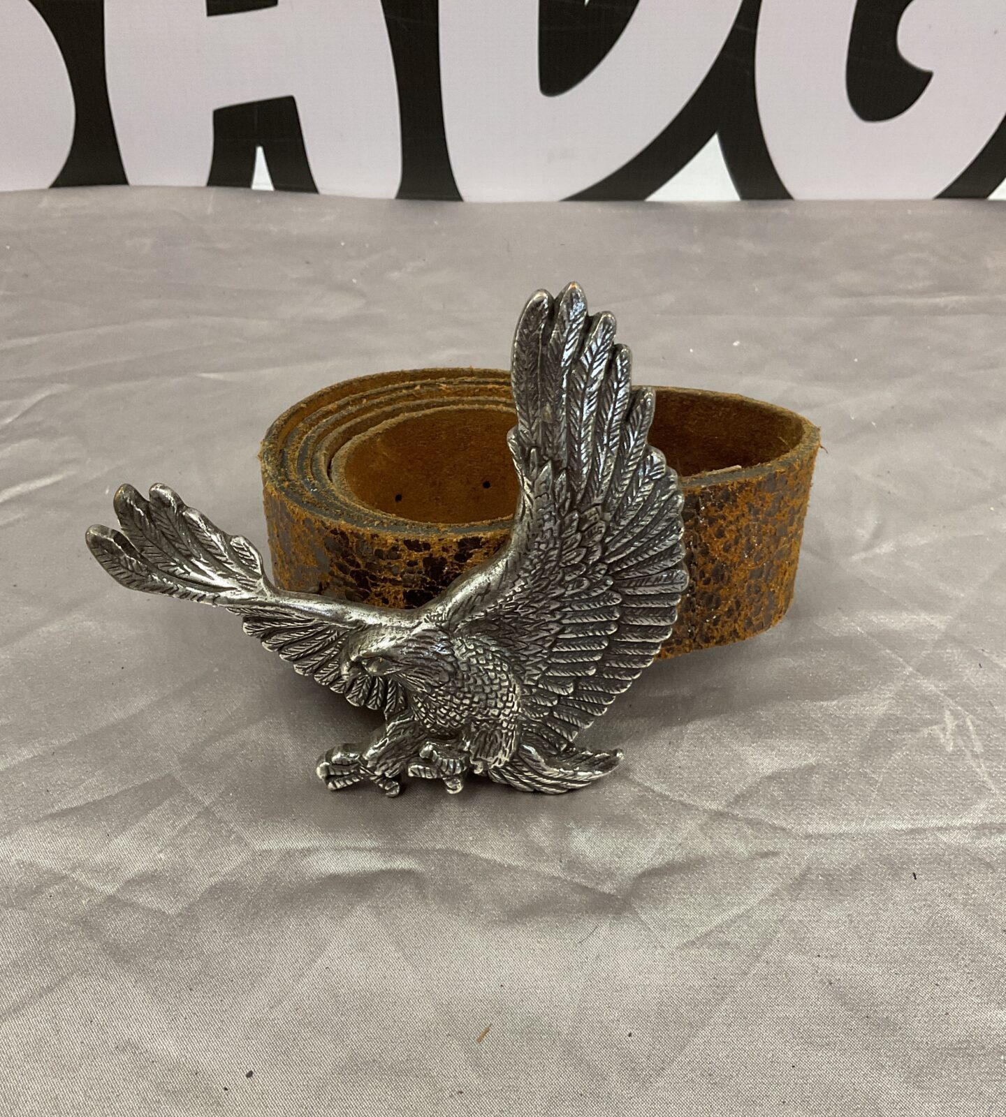 American eagle belt buckle & belt