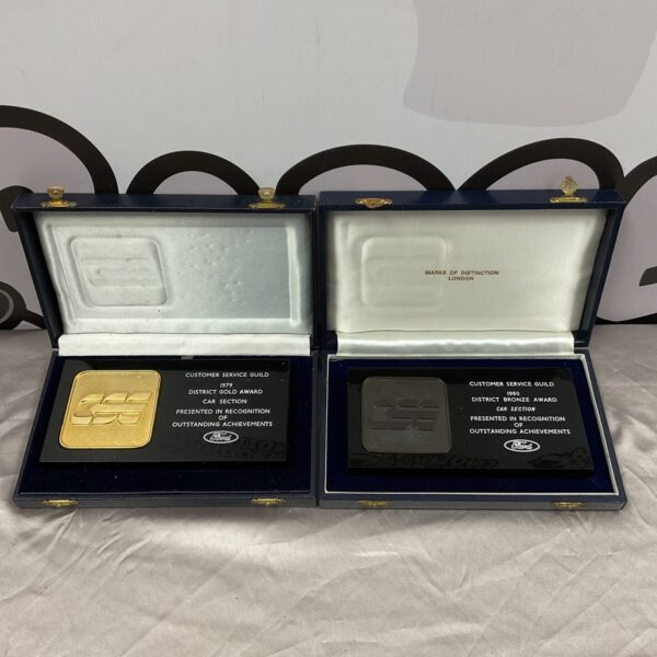 Two ford customer service guild presentation awards