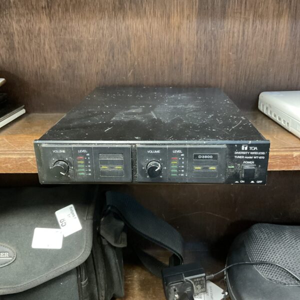 Toa wt-870 diversity wireless tuner