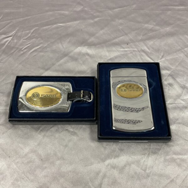 Grants of dalvey saab keyring & business card holder