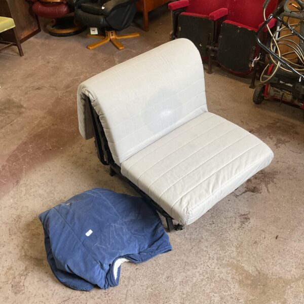 Chair bed with cover