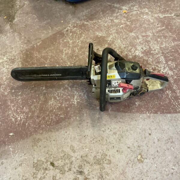 Used Spear and Jackson chainsaw for garden and DIY tasks.