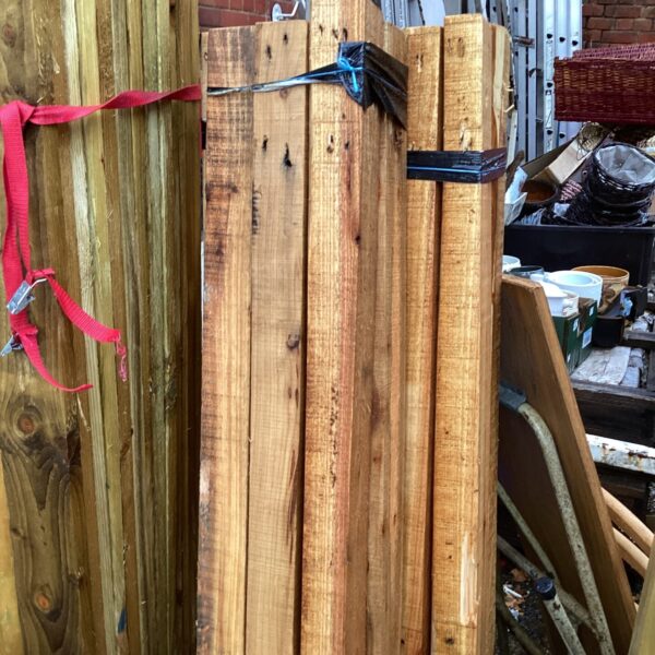 Three bundles of 4’6” timber for construction and DIY projects.