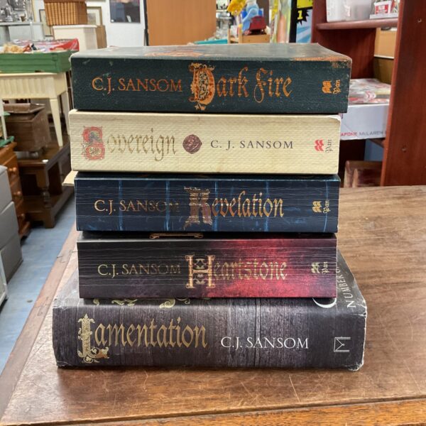 Set of 5 c j samson henry viii books
