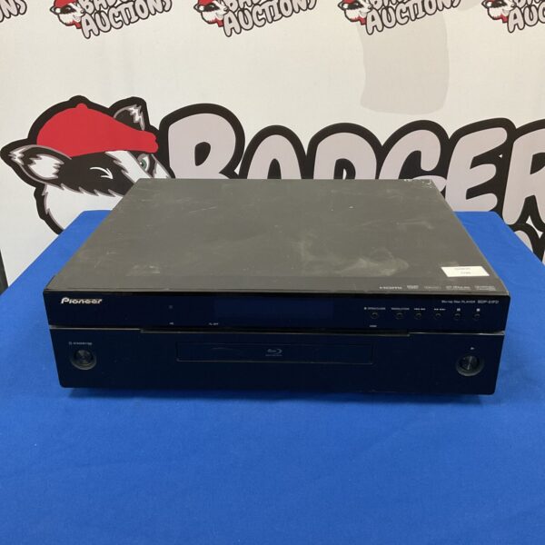 Black Pioneer BDP-51FD Blu-ray player for home cinema.