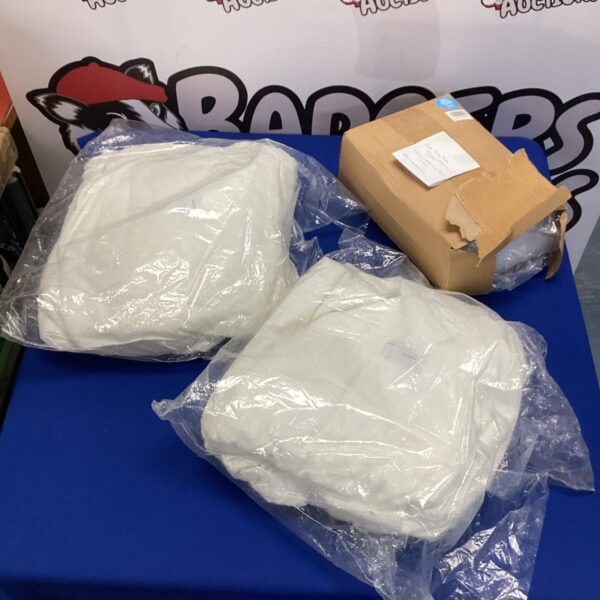 Lot of three new super king size mattress protectors.