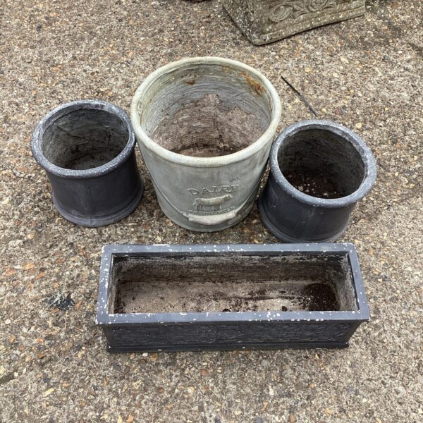 Selection of garden planters
