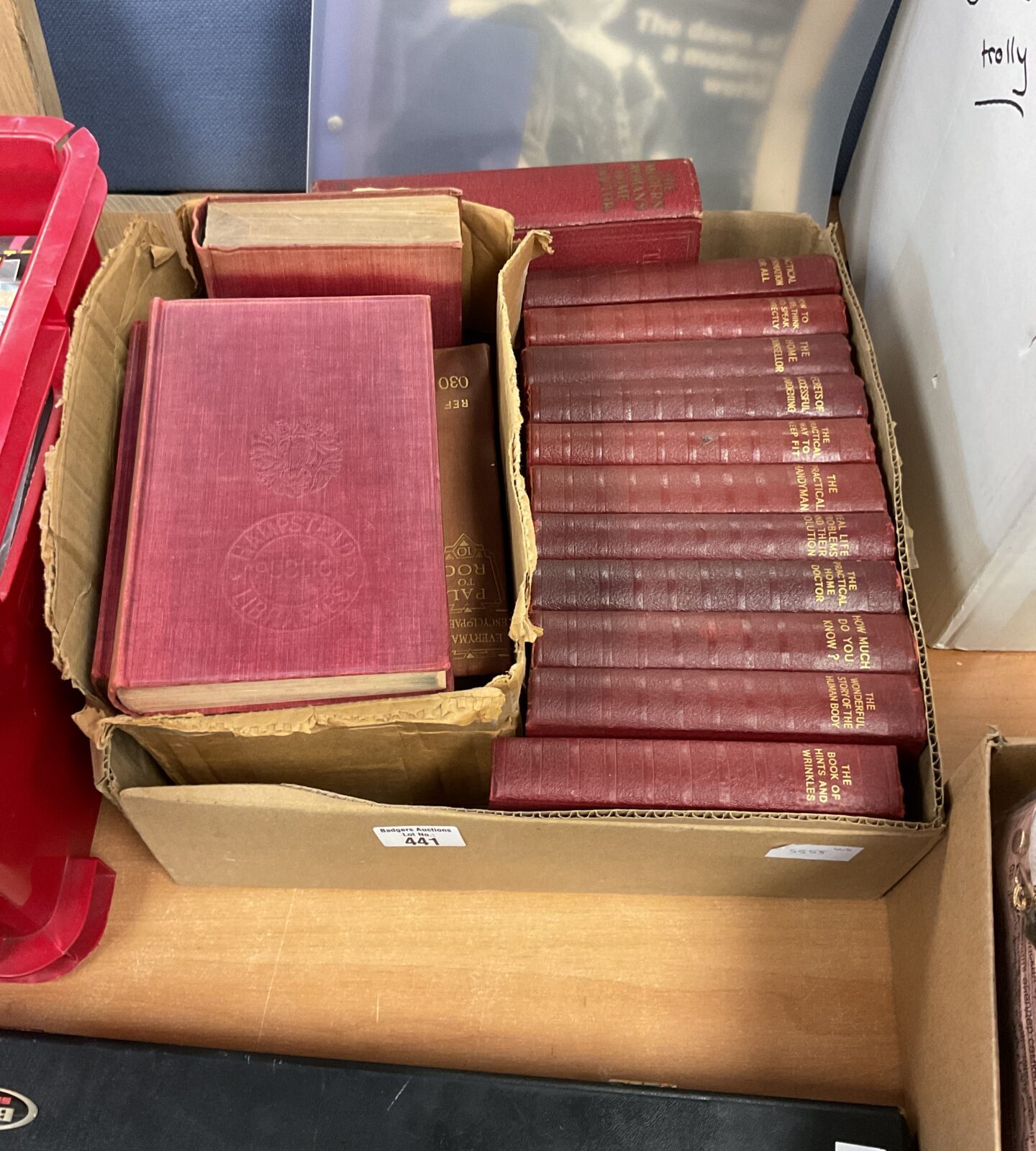 Collection Of Vintage Books Inc Homeowners And encyclopaedias