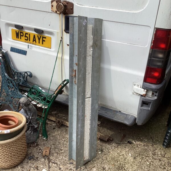 Metal builders lintel, 51 inch steel construction support.