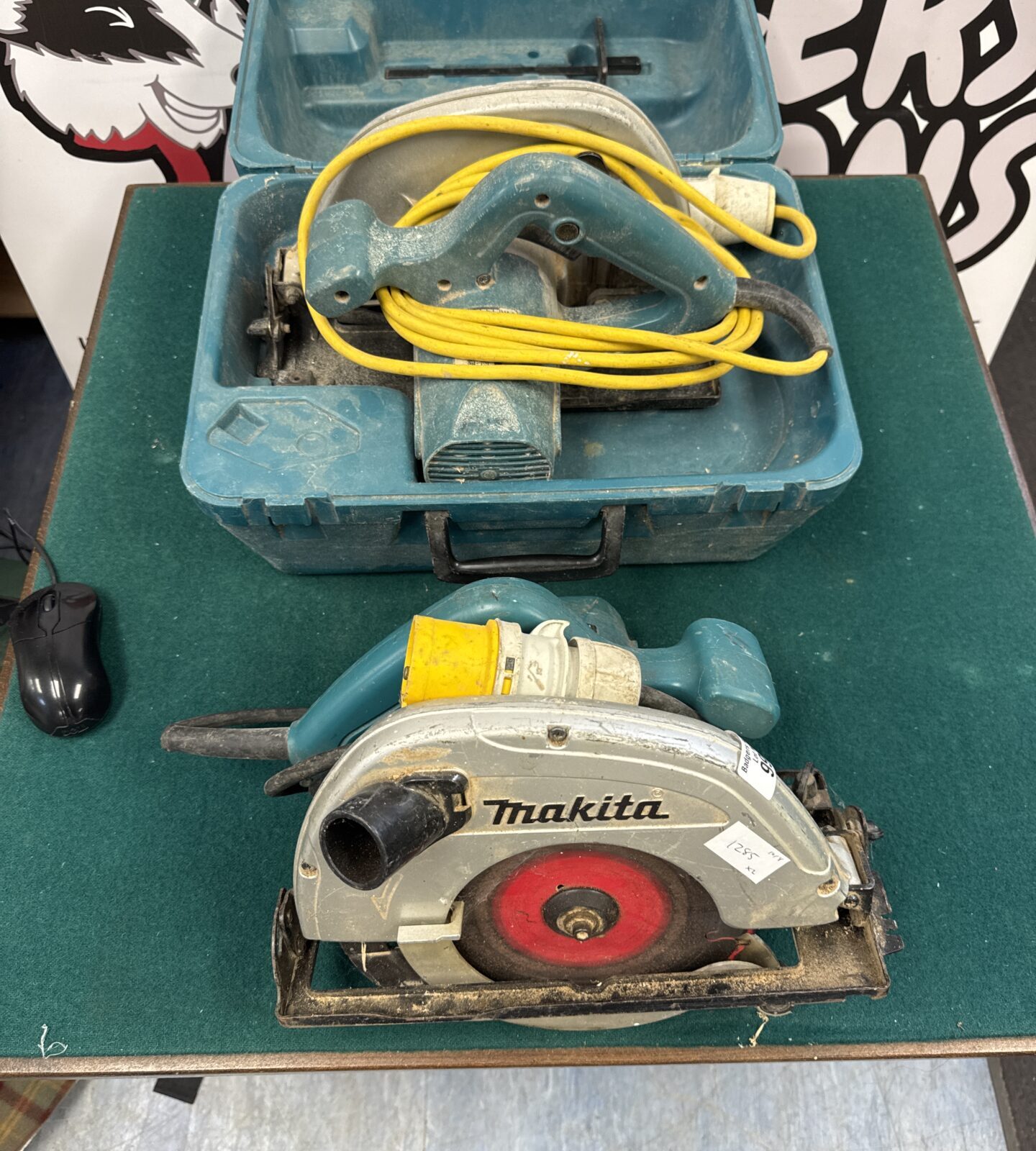 Two Makita 110v circular saws