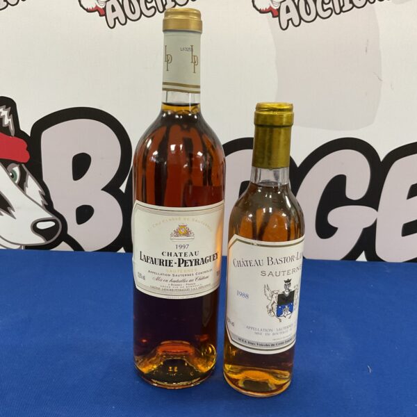 1997 Lagaurie-Peyraguey wine bottle, a collectible Sauternes from Bordeaux.