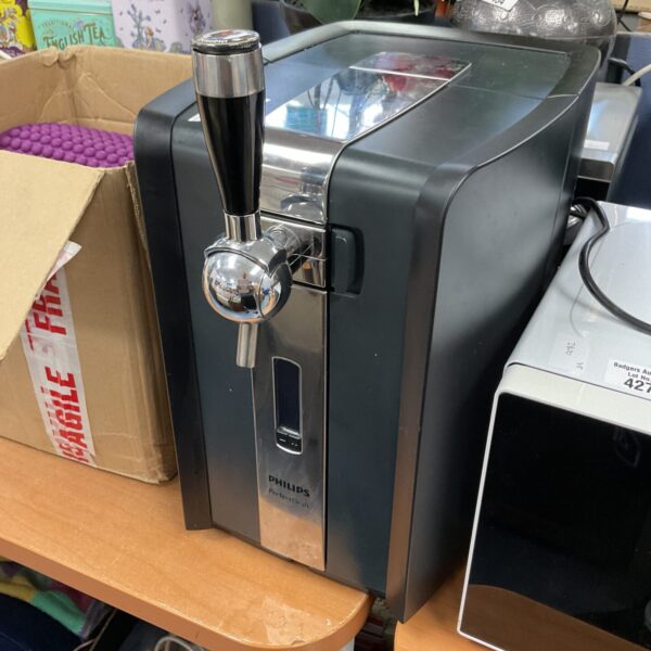 Phillips Perfect Draft Machine for dispensing fresh draft beer at home.