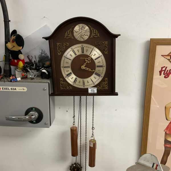 german Belcanto by Hermie 1965 wall clock working