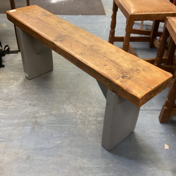 Oak bench W42” x H18”