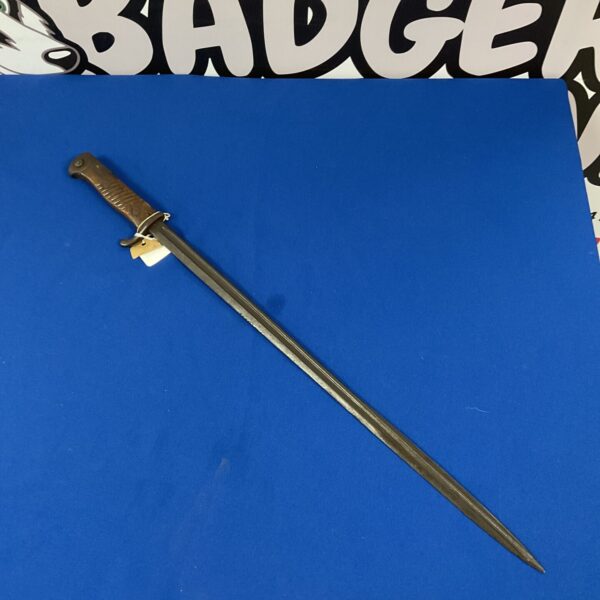 Authentic German G98 bayonet from World War I, a historical military collectable.