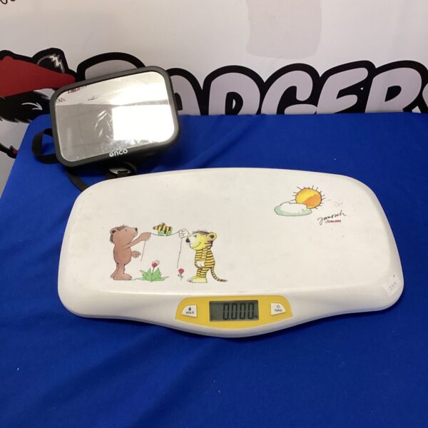 Janosch by beuer baby weighing scales & onco baby car mirror