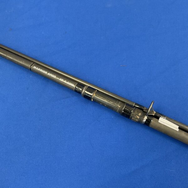 Close-up of the Fox Warrior Spod rod showing its construction.