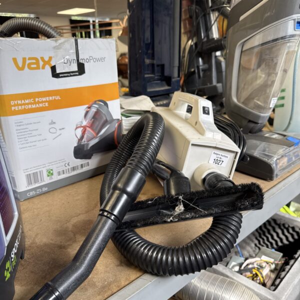 Vintage Oreck XL portable Hoover in used condition.