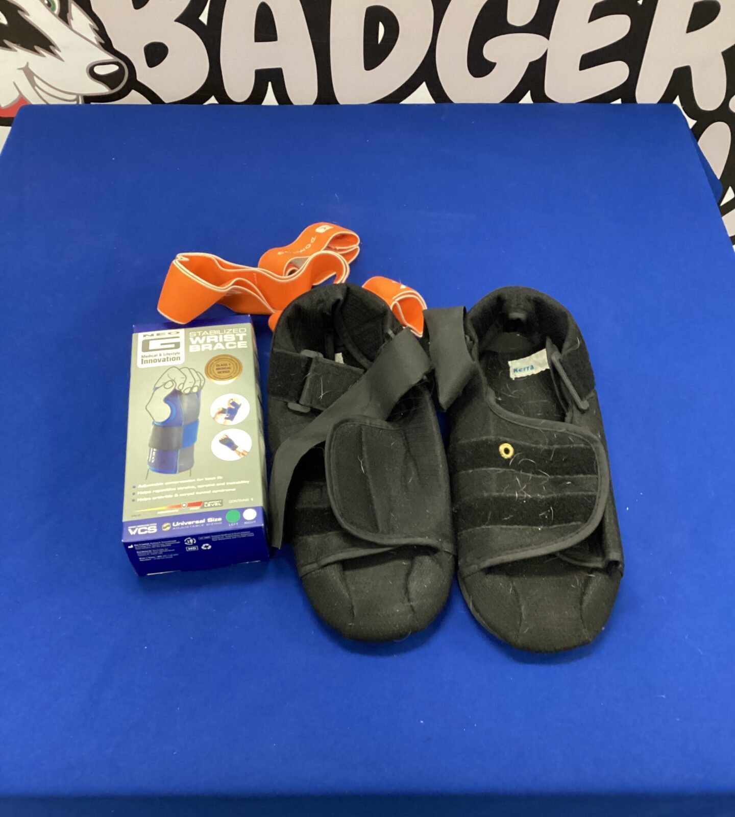 box kerra orthopedic shoes shoes and wristbrace
