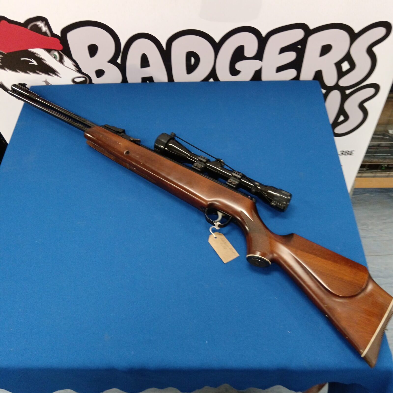 Webley eclipse.22 cal air rifle with scope