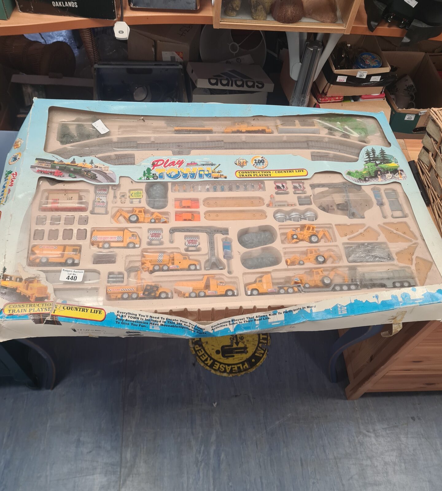NewRay Play Town Construction Country Life Train Playset