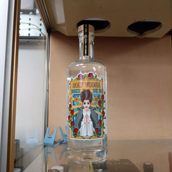 Bianca del Rio Holy Vodka bottle, 70cl collectible spirit.