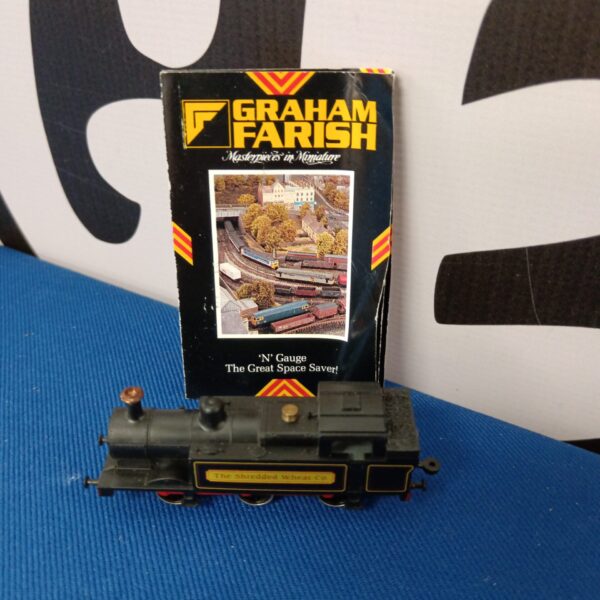 Vintage Graham Farish N gauge locomotive from Shredded Wheat Co.