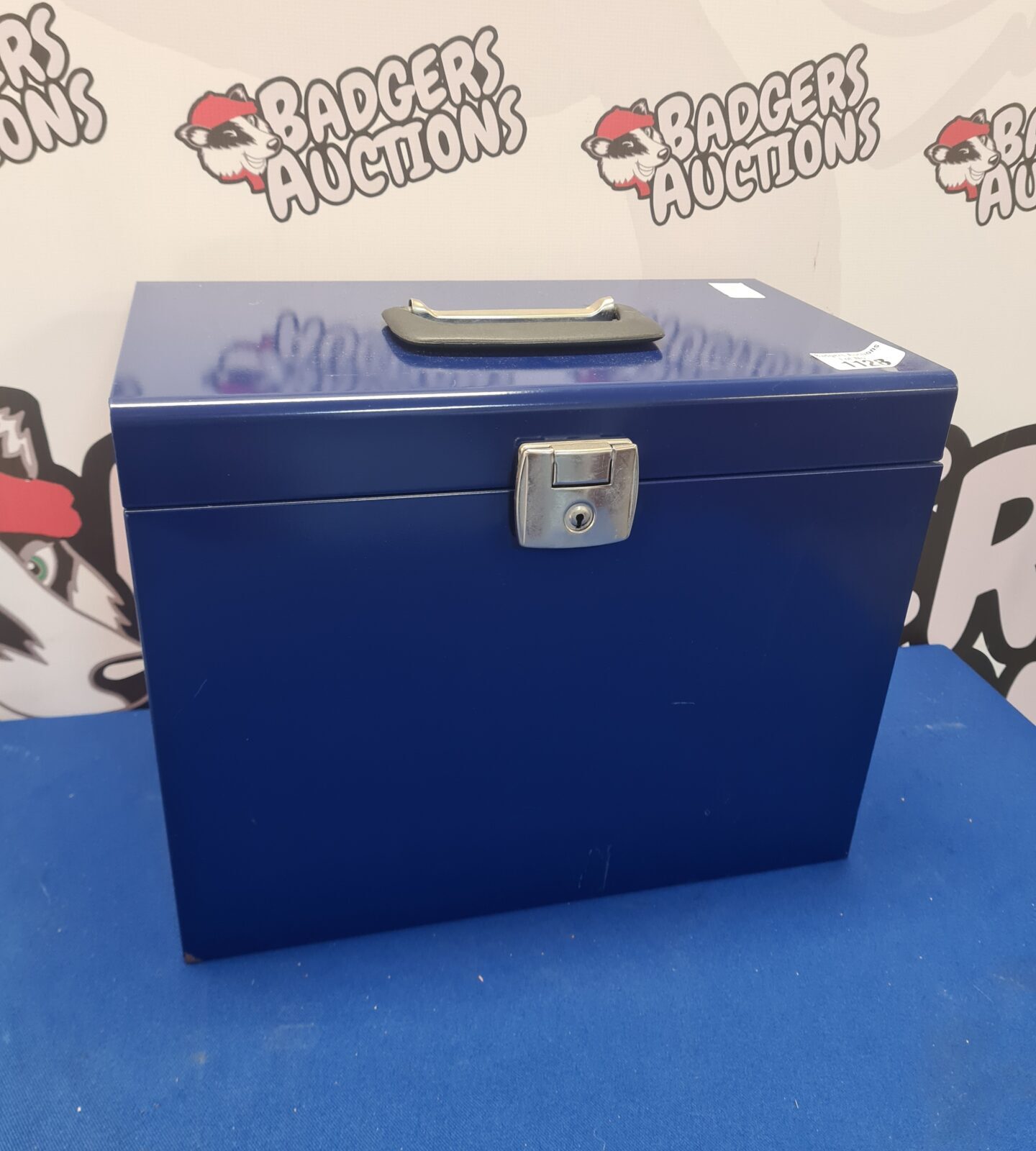 Small metal filing/document box