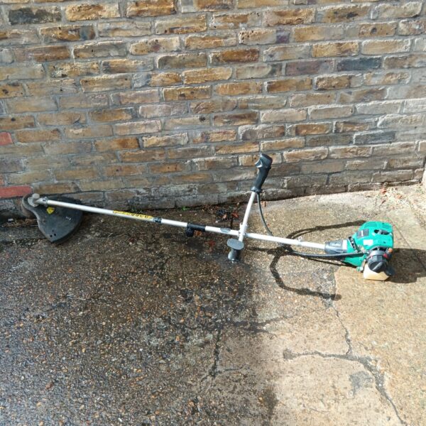 Qualcast petrol strimmer has compression untested further