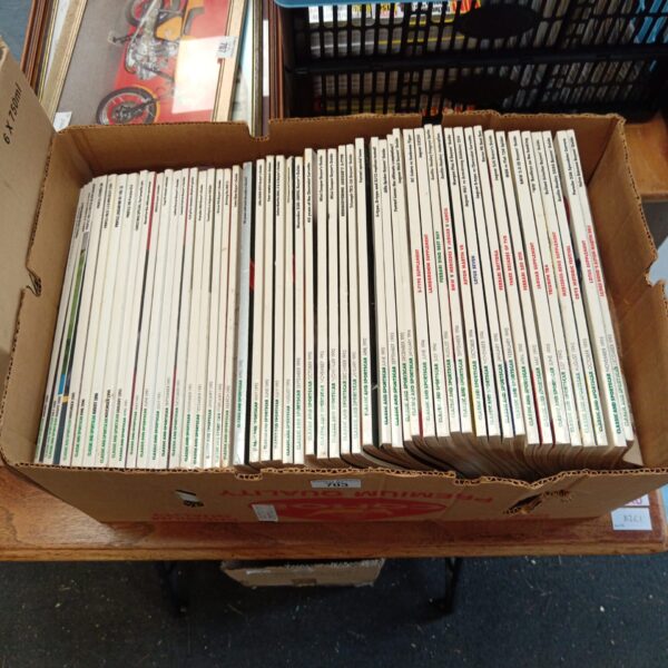 Lot of 1990s sportscar magazines for collectors and enthusiasts.