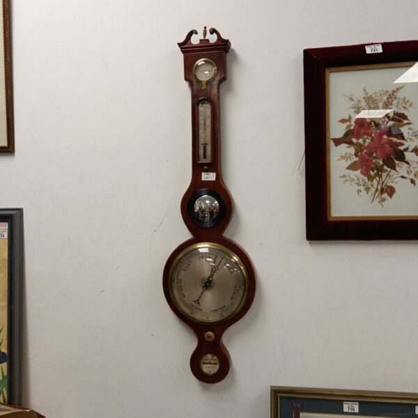 Vintage Lombardini Bristol wall barometer