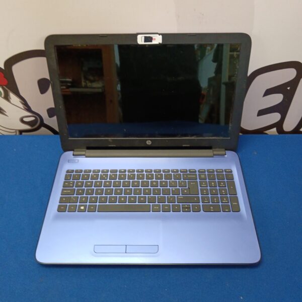 Front view of used HP TPN-C126 laptop computer.