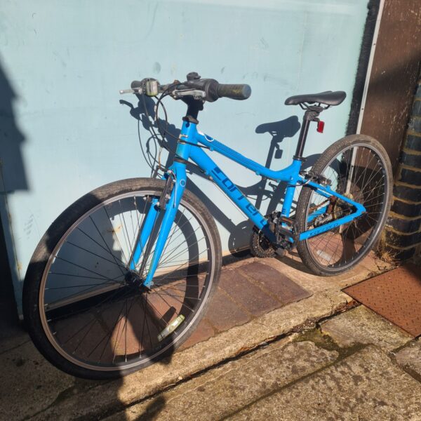 Blue Carrera Subway Junior mountain bike for young riders.