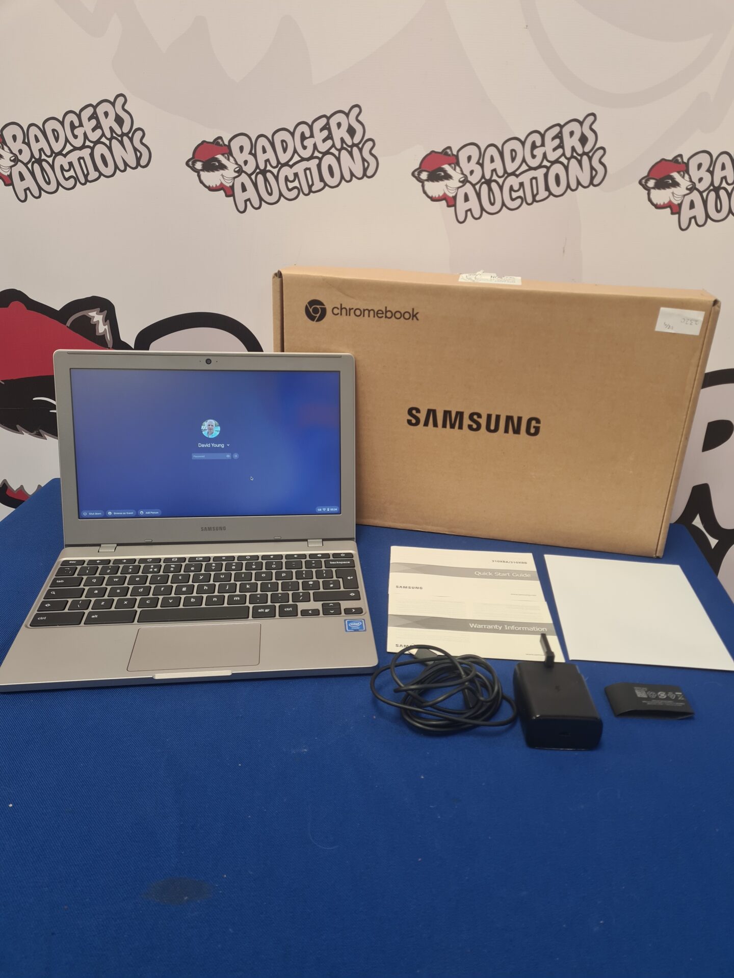 Boxed Samsung Chromebook Laptop Model Number: XE310XBA Working, Password Locked
