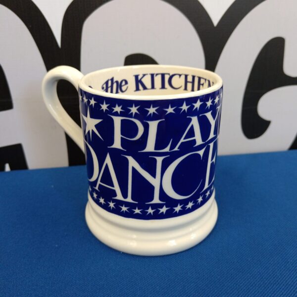 Emma Bridgewater starry toast mug, ceramic kitchenware.