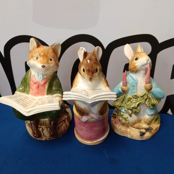 Benjamin Bunny Beatrix Potter moneybox by Border Fine Arts.