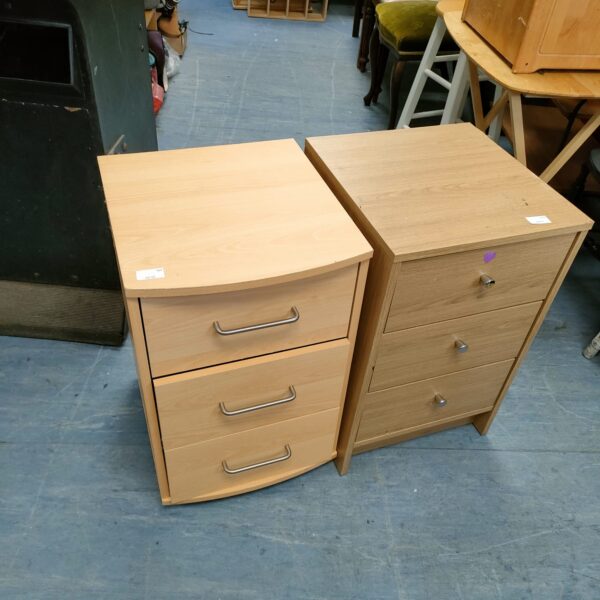 Two bedside cabinets