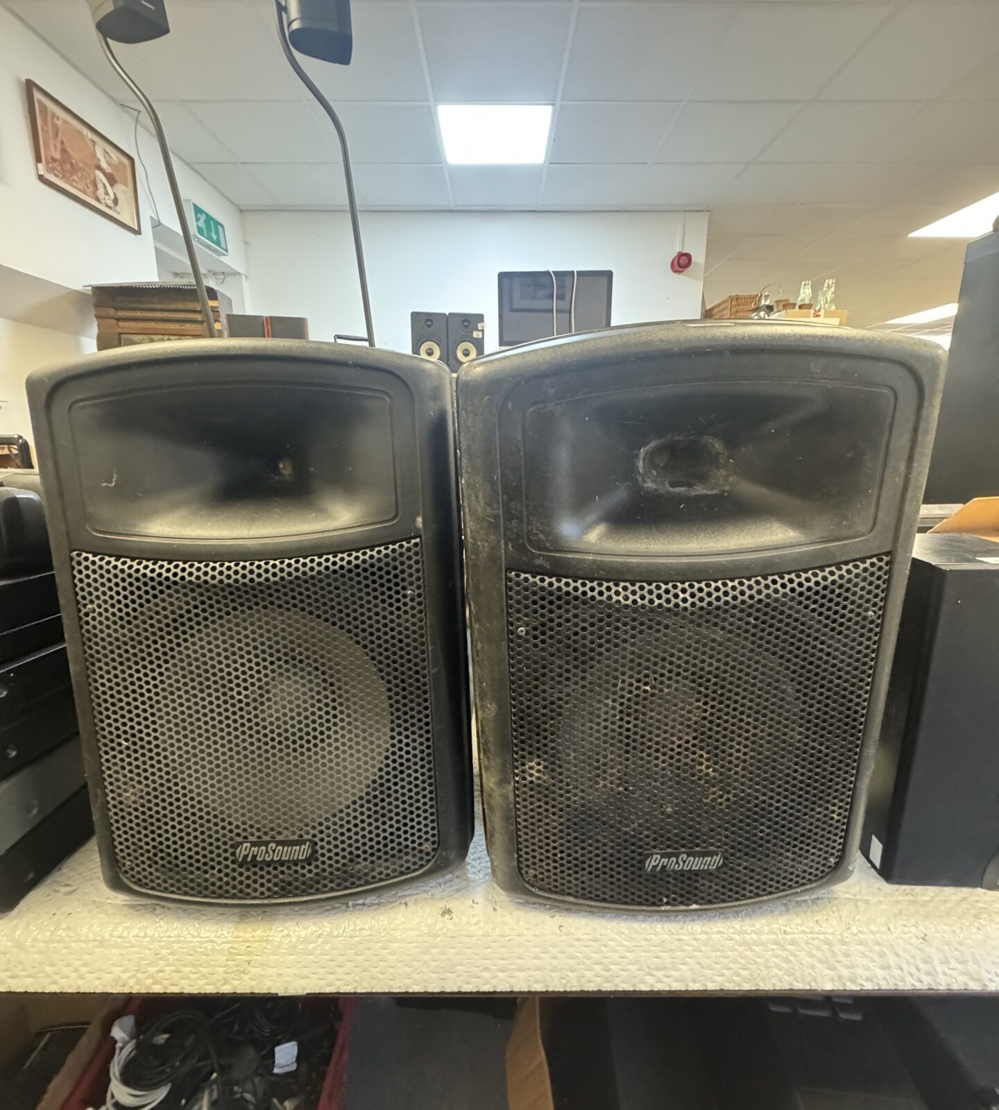 2 ProSound N08CQ 15in 800W SPK amps