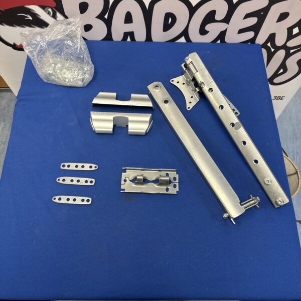 Barkan TV ceiling mount bracket set with mounting hardware.