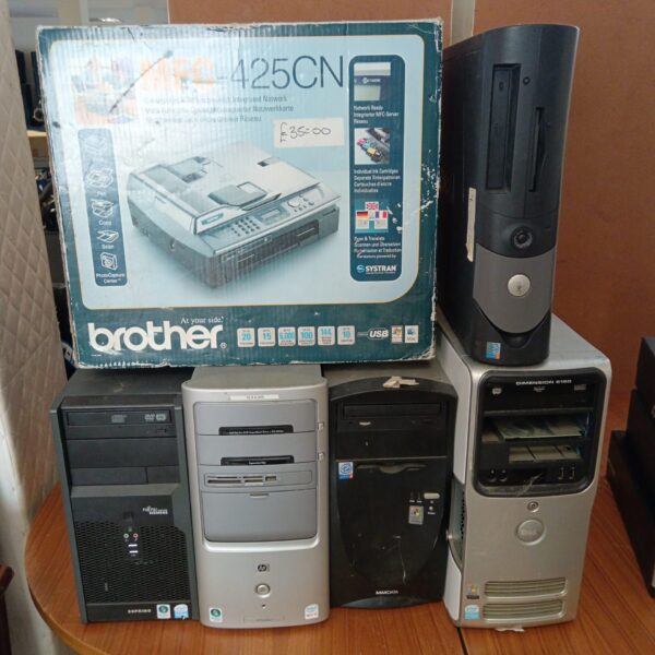 Fujitsu Siemens esprimo desktop PC in a lot of computers.