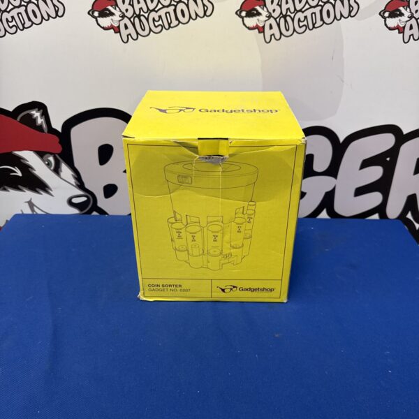 Gadgetshop coin sorter for organising and counting loose change.