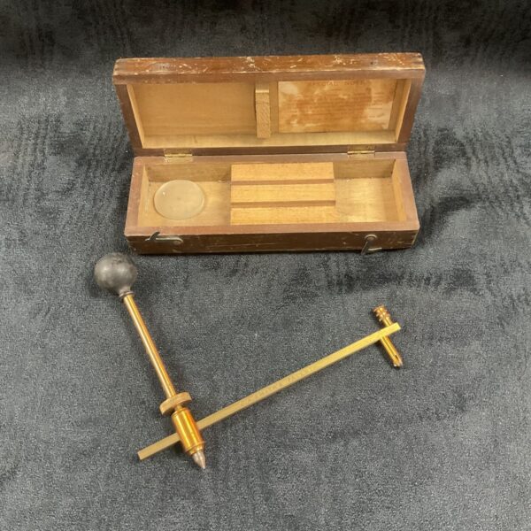 C A Smiths vintage brass glass hole cutter