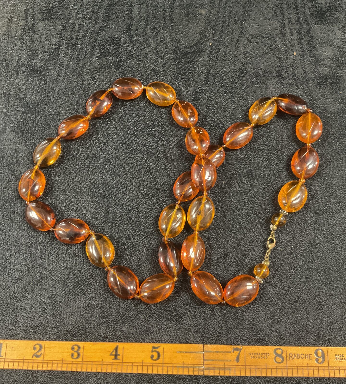Amber style 30” necklace