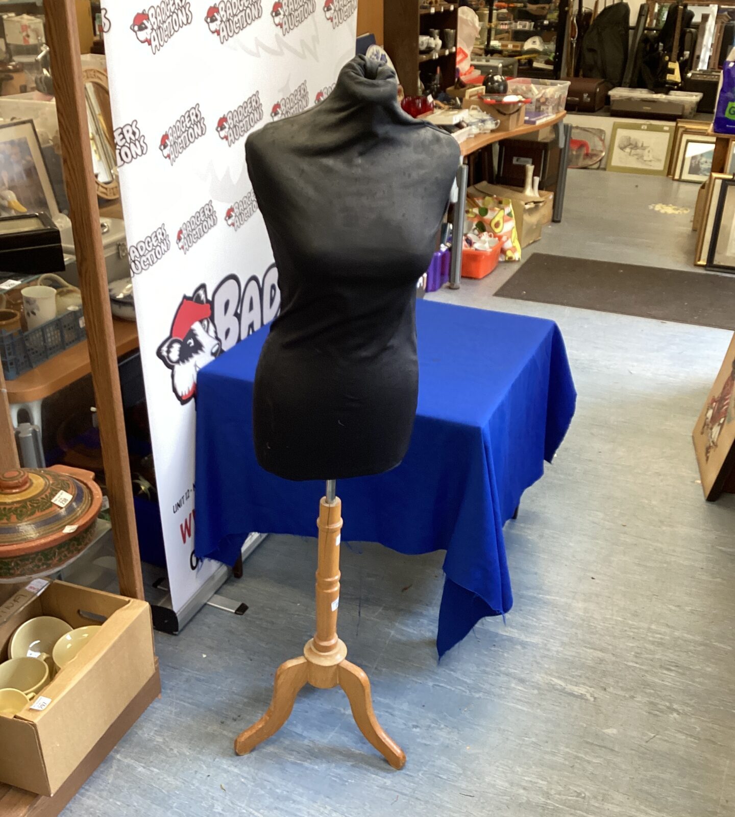 Dressmakers manikin with stand