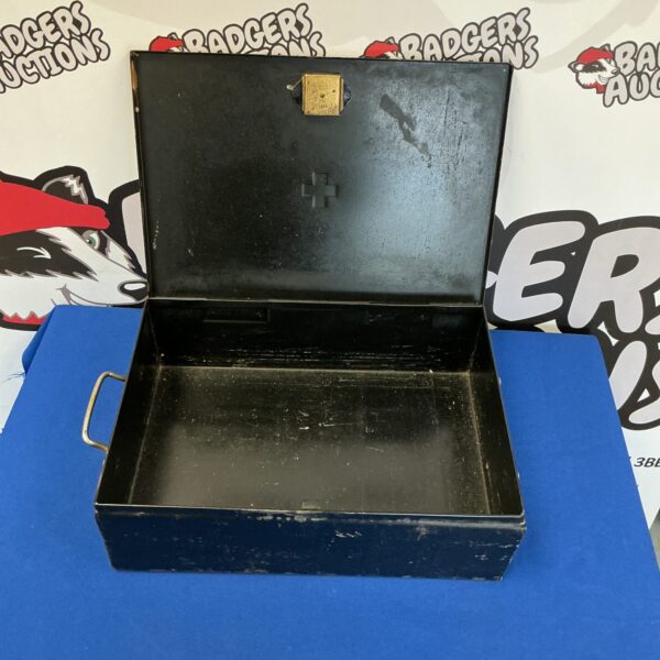 Metal secure box with lock (no key)
