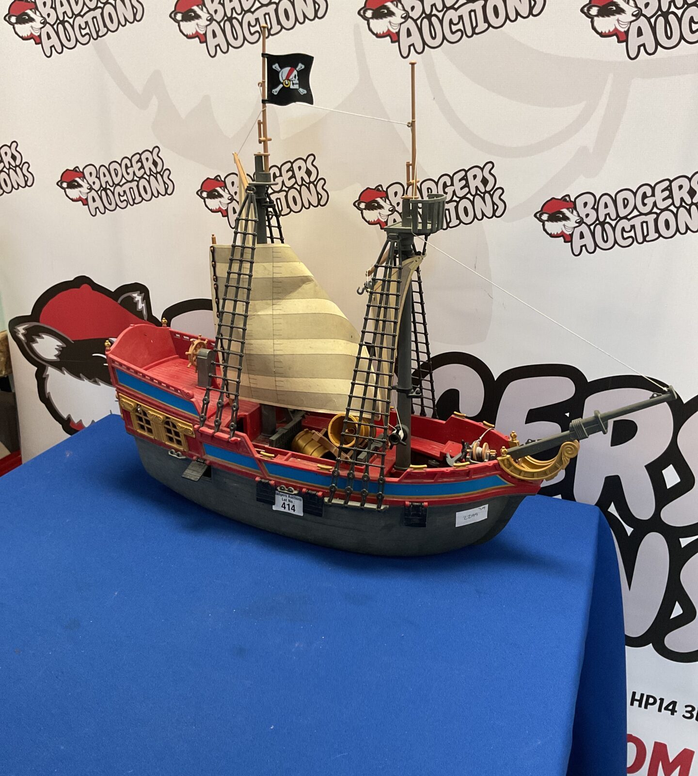 Playmobile 3940 toy pirate ship