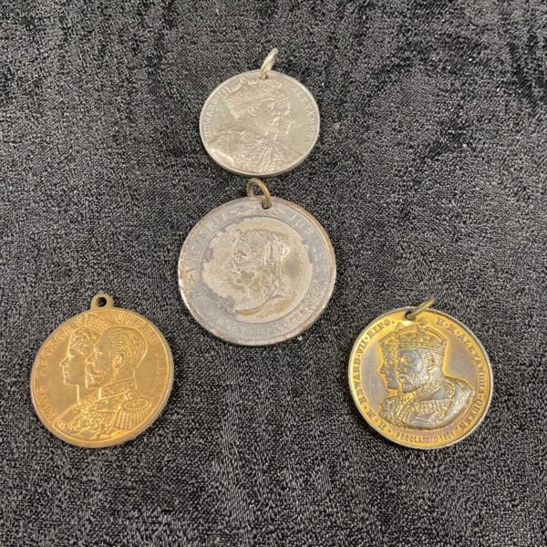 Four a royal Commemorative Medals