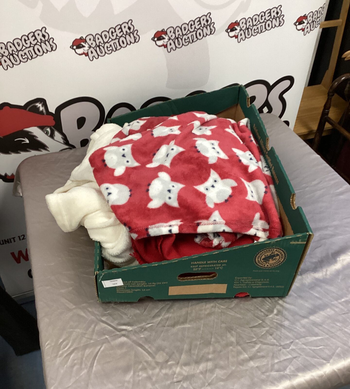 Three cosy blankets including owl pattern blanket