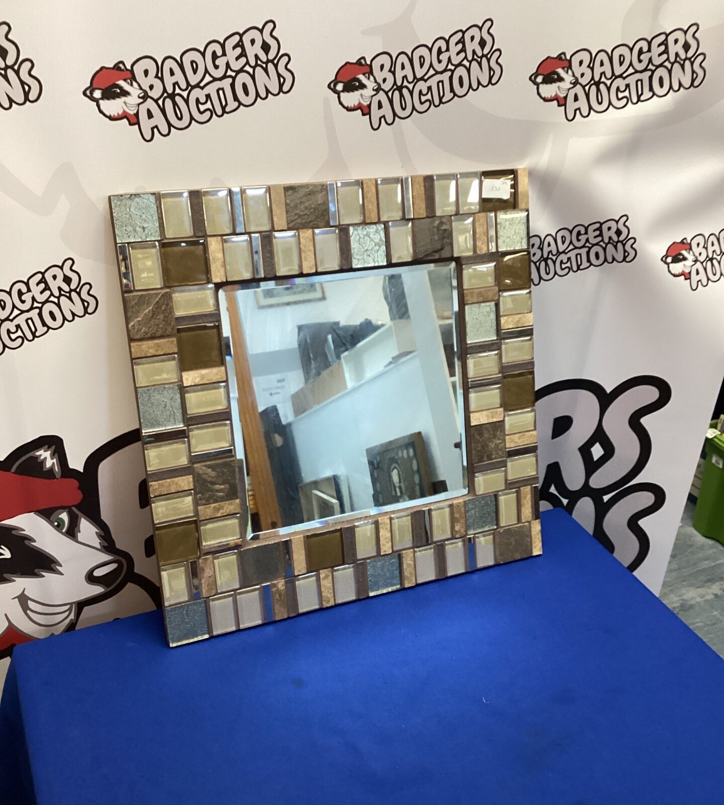 Tile Surround Mirror 20”x20”