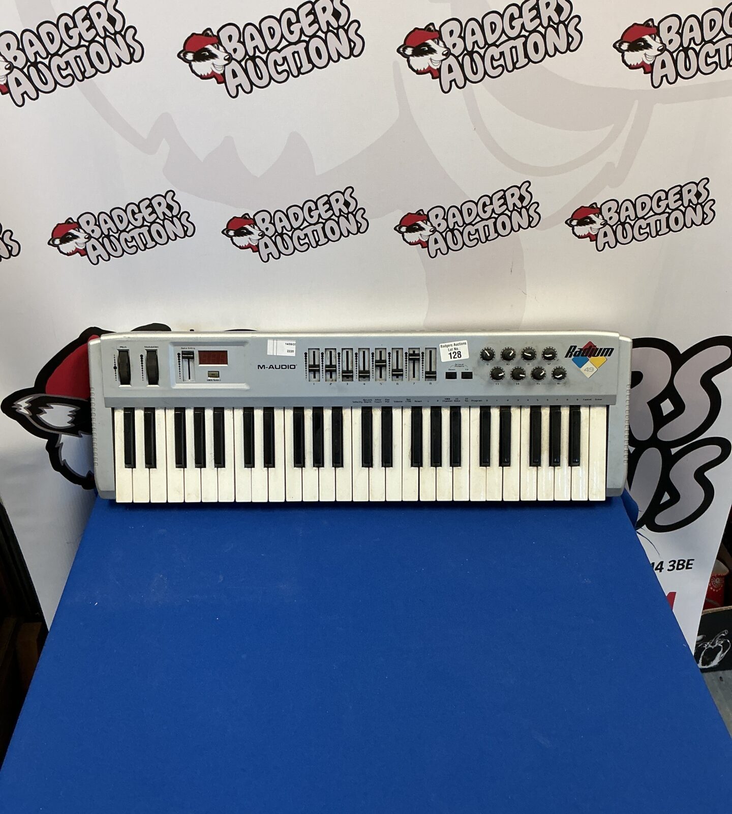 Radium M-Audio midi keyboard